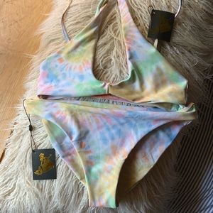 Skatie x Salty Blonde Bikini TOP